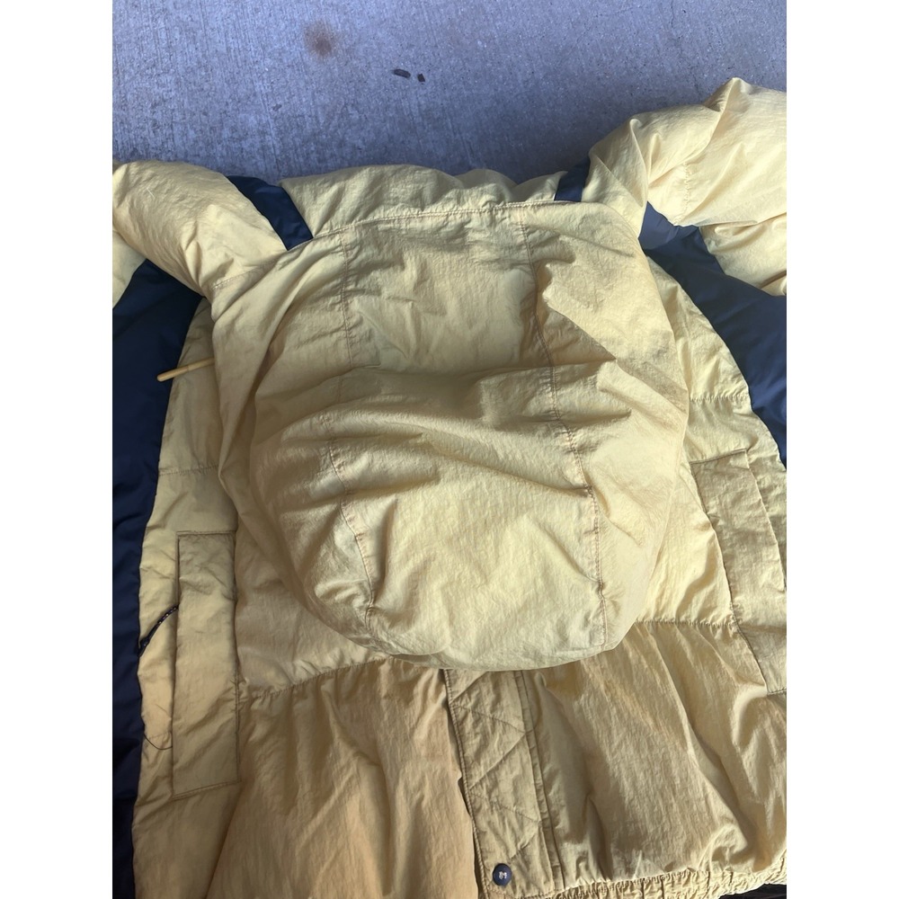 Jordan Essentials Full Zip Hooded Puffer Jacket Yellow Black DA9806-781 Men's XL - Picture 7 of 14